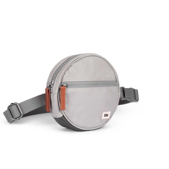 ORI London Paddington D Recycled Nylon Hip Bag - Mist Grey - Picture 2 of 7